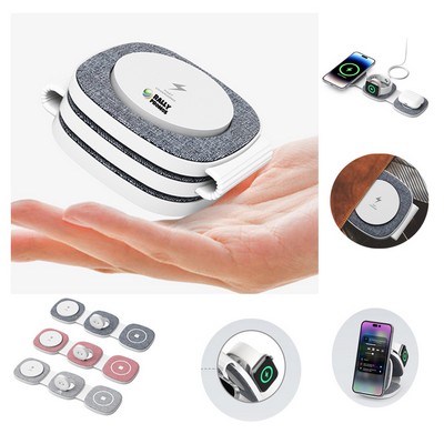 3" 1 Cloth Multi-functional Magnetic Wireless Chargers