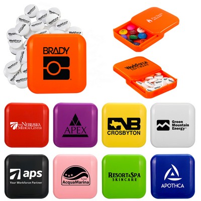 Sliding Case of Printed Candy