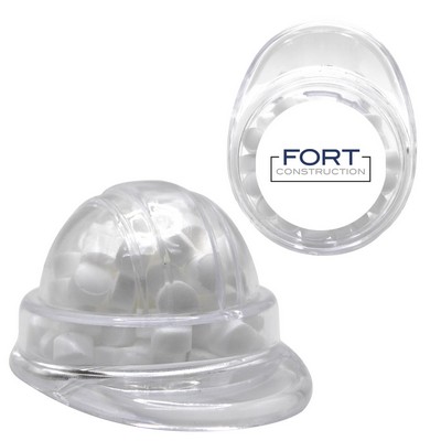 Hard Hat Container - Peppermint Mini Mints - Sugar Free